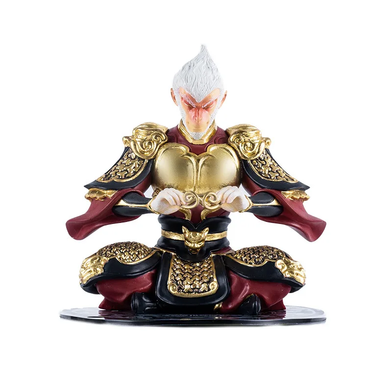 Monkey King Black Myth Wukong Game Sun Wukong Monkey Crafts for Living Room Decor Desktop Car Resin Craft Ornaments