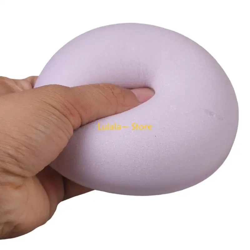 Y4QA Elastic Bread Fun Sensory Squeeze Gadget Stress Ball Toy For Office Student Fun