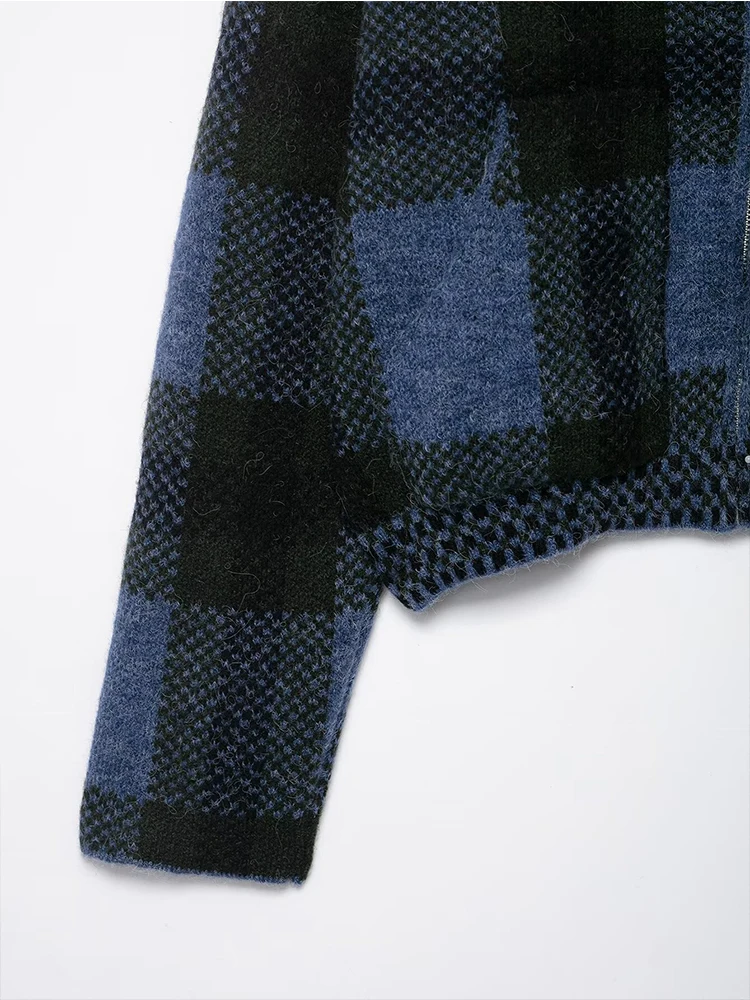 Dames trui trui 2025, herfst winter nieuwe mode lange mouwen afdrukken dames trui trui elegante high street top