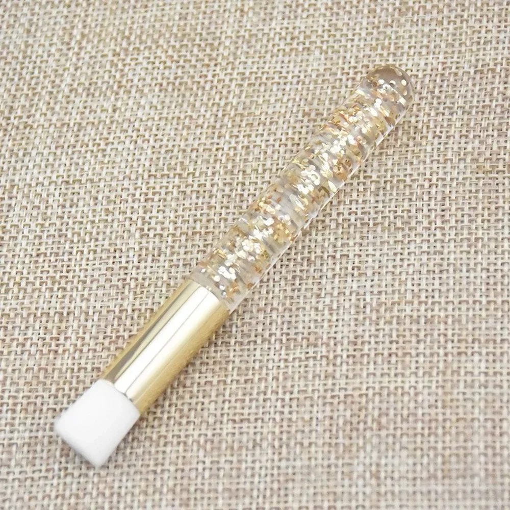 Profesjonalna szczoteczka do czyszczenia szamponu do przedłużania rzęs Różowa błyszcząca pianka do podnoszenia rzęs Narzędzia do czyszczenia nosa i twarzy