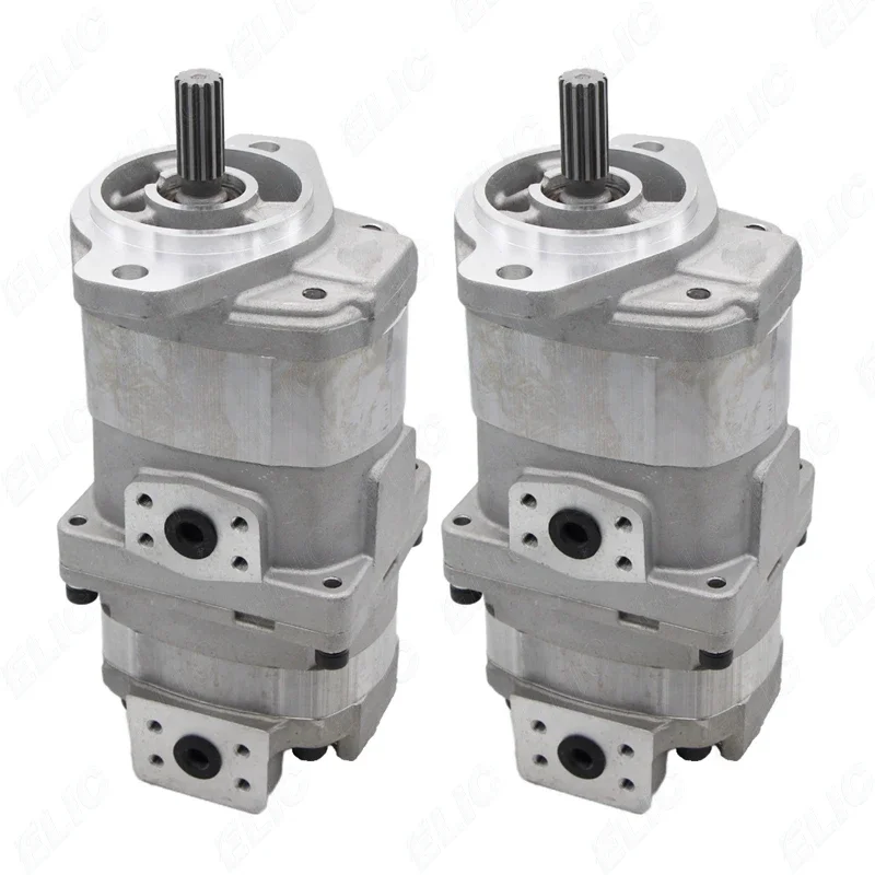

Forklift Part Lift Hydraulic Pump WA320-3 WA300-3A WA450 708-1S-00230 705-51-20480 Triple Axial Piston Gear Pump for KOMATSU
