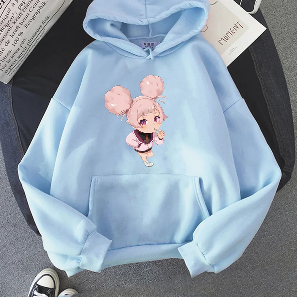 Cute Zenless Zone Zero Hoodies with Hooded Kawaii Soft Sweatshirt Cartoon Print Harajuku Clothing Moletom Fleece Manga Pullovers