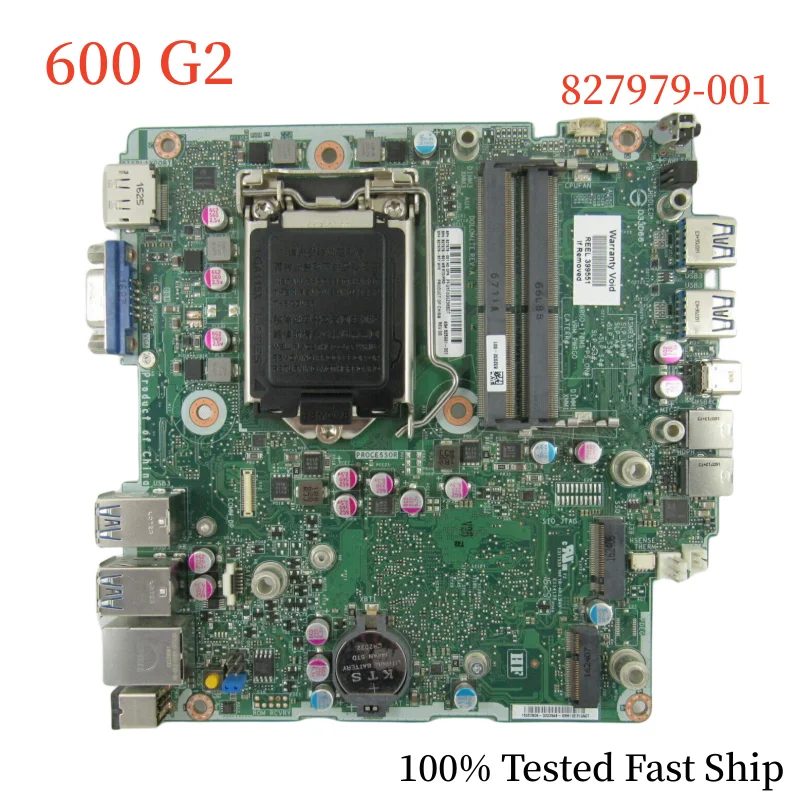 

827979-001 For HP ProDesk 600 G2 DM Mini Motherboard 827979-601 825991-001 LGA1151 DDR4 Mainboard 100% Tested Fast Ship