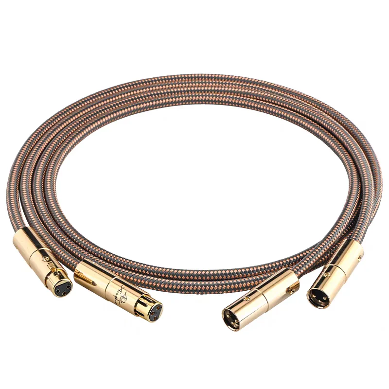 1pair Accuphase 40th Anniversary Edition Hifi XLR cable audiophile balanced wire microphone mixer microphone extension cord