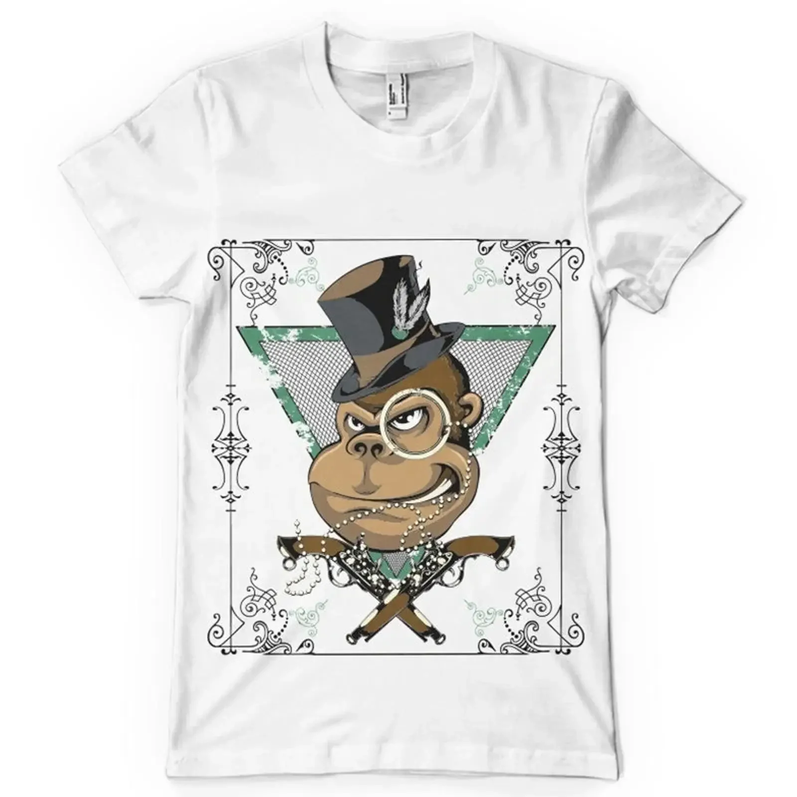 Mens Sneaker T Shirt Gangster Ape Men' Big and Tall vintage Washed homme Comfortable graphic Stylish Top For Everyday Wear
