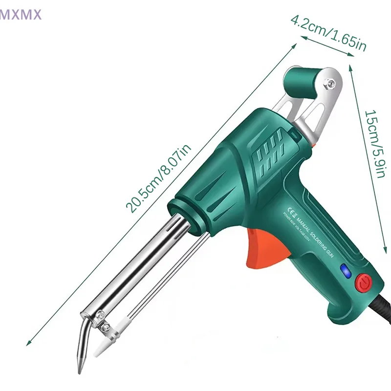 Electric Soldering Iron Gun Hand-Held Internal Heating Soldering Iron Automatically Send Tin Gun Soldering Welding Repair Tool
