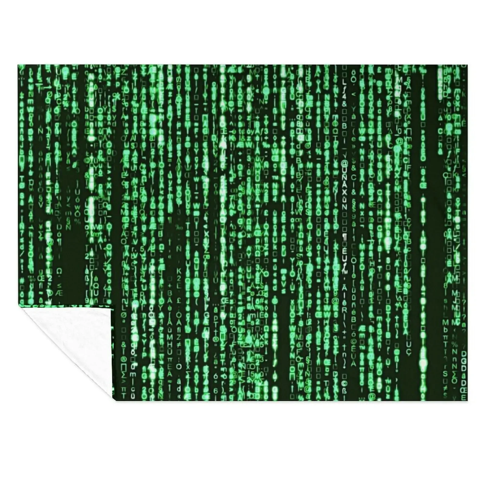 

Welcome Matrix Throw Blanket Beautifuls Kid'S Sofa Bed Fashionable Blankets