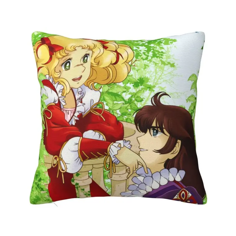 

Modern Candy Candy Sofa Cushion Cover Velvet Anime Manga Cartoon Girl Throw Pillow Case Bedroom Decoration