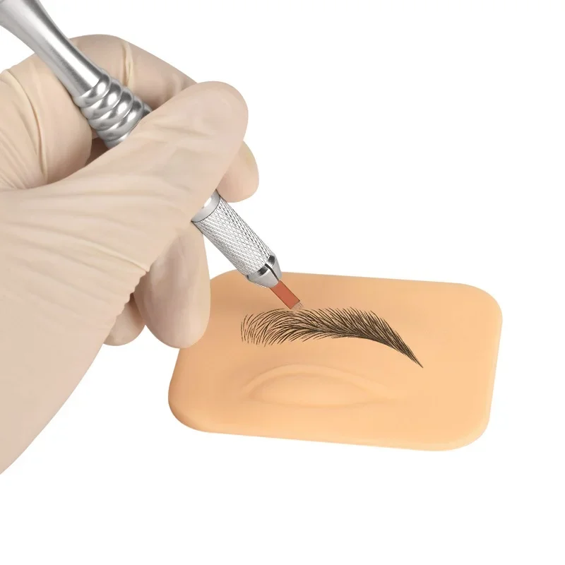 

Dimensional Silicone Tattoo Practice Skin Eye Makeup Training Skin Silicone Practice Pad Board