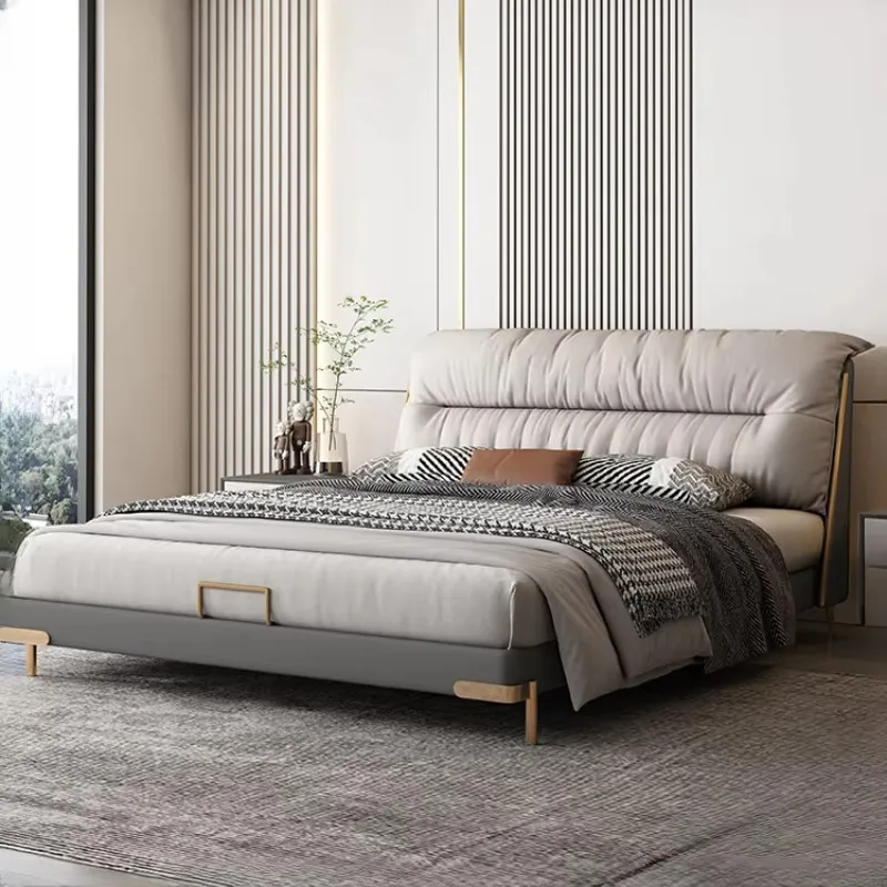 Princess Comforter Bed Frames Adult Luxury Gray Full Size Bases Double Bed Monster Headboards Twin Lozko Sypialniane Furniture
