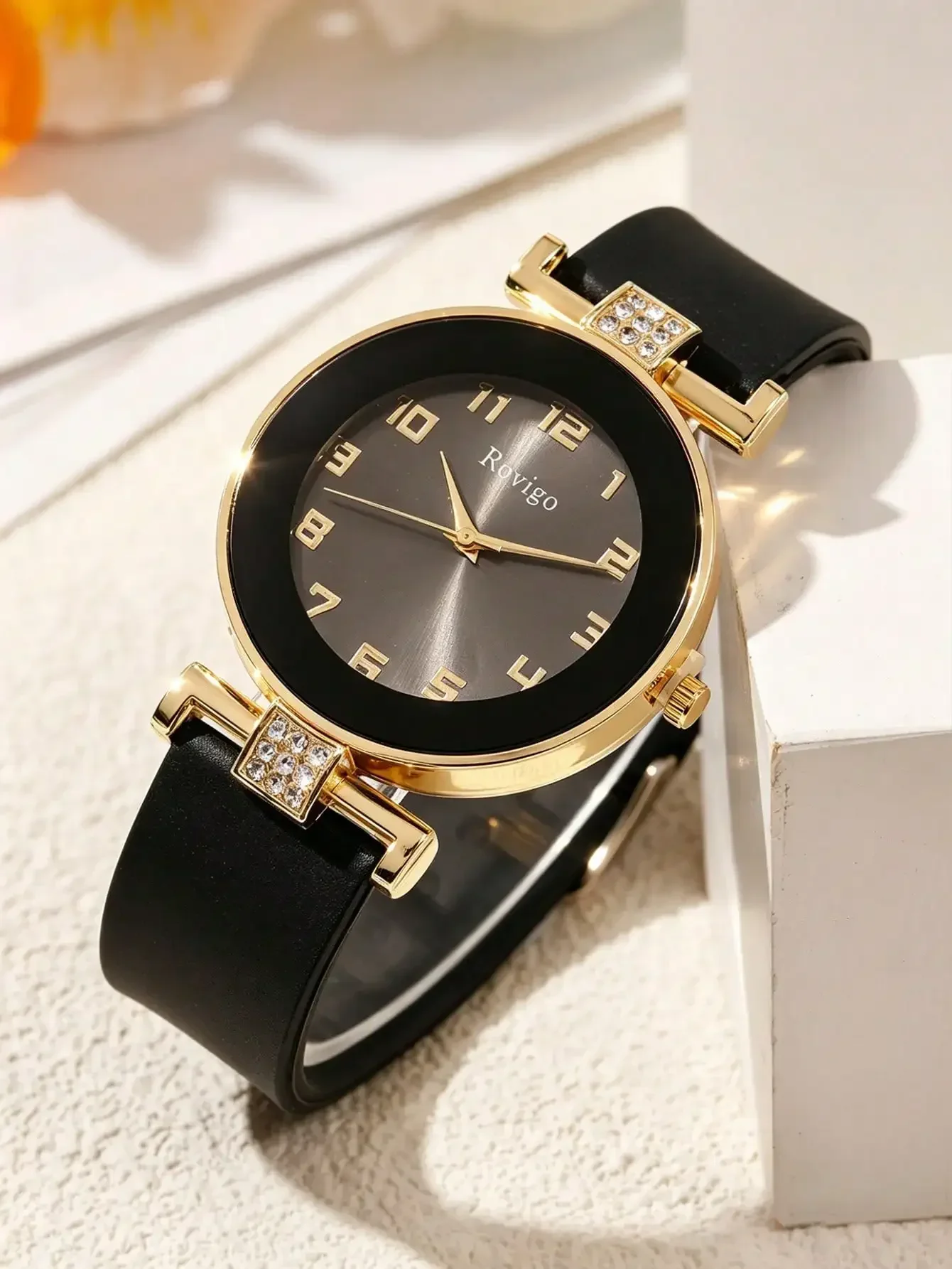 1pc Women's Fashionable Round Quartz Watch, Multi-Function Round Dial, Suitable For Daily Wear, Formal Events And Other Occasions, Decorative For Wrist