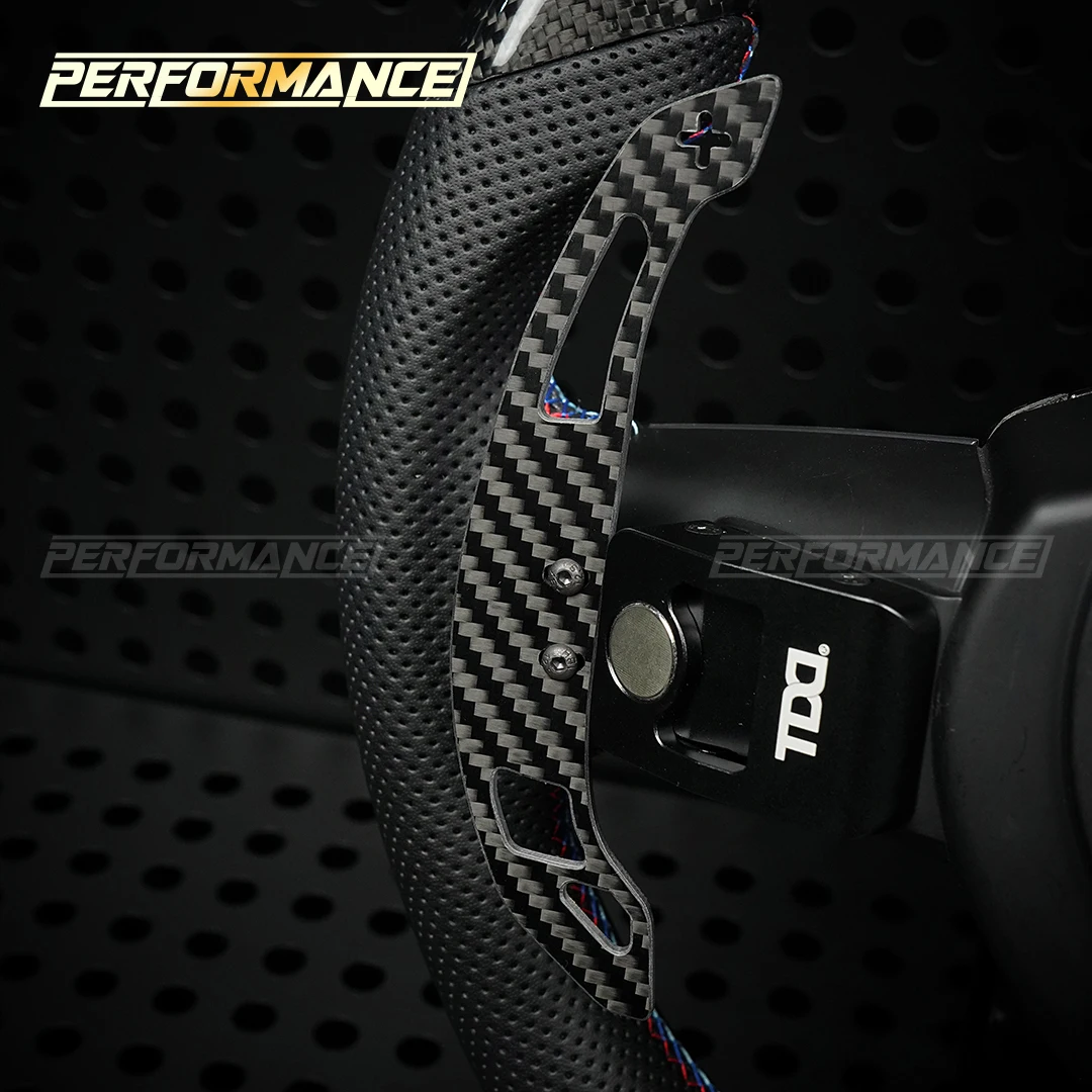 

Carbon Fiber Magnetic Steering Wheel Paddle Shifters For BMW 1-4 series f20 f21 f30 f22 f80 g20 g30 g80