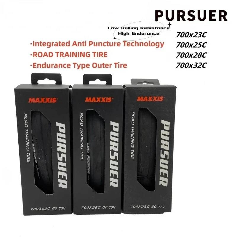 PURSUER(M225)700x23C 25C 28C 32C Durable Sport Level  Tire Anti Puncture Road Training Tyre