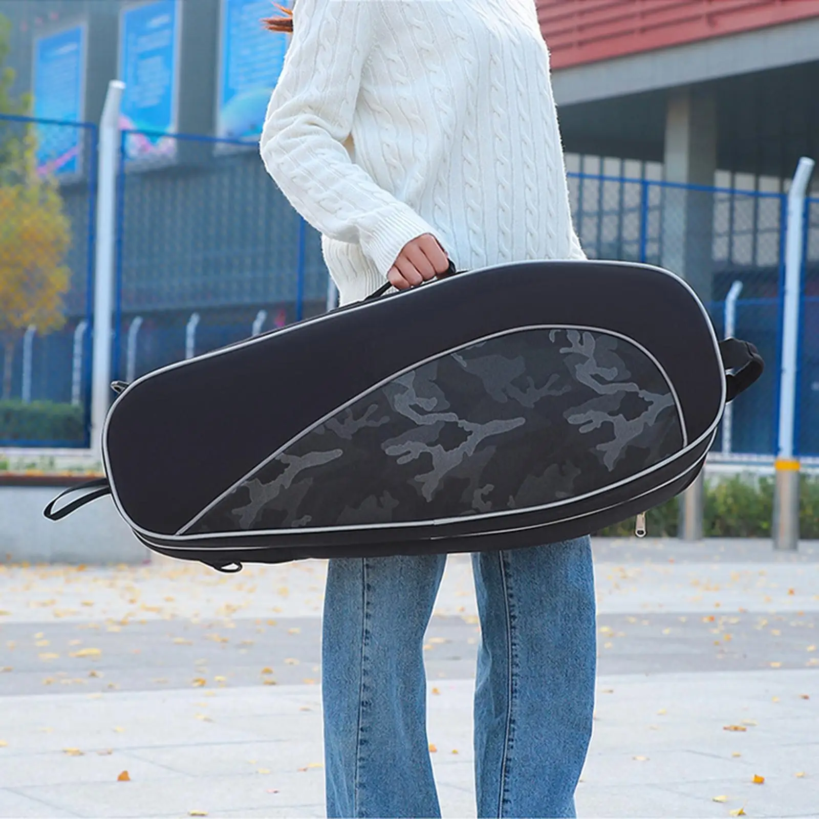 

Теннисная сумка, сумка для ракеток для бадминтона, большая вместительная сумка для переноски ракеток, теннисная сумка для школьных соревнований любителей бадминтона