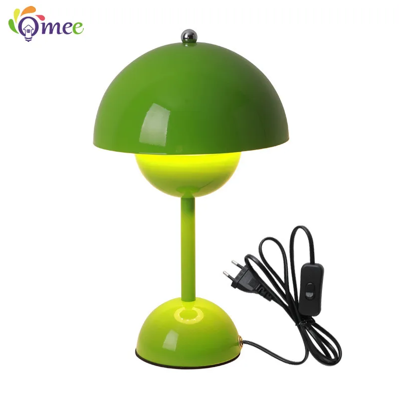 OMEE Blumen Knospe Tisch Lampe Nordic Luminaria Nacht Schreibtisch Lampen Blütenblatt Nachtlicht Wohnzimmer Tisch Dekoration Beleuchtung Lampara