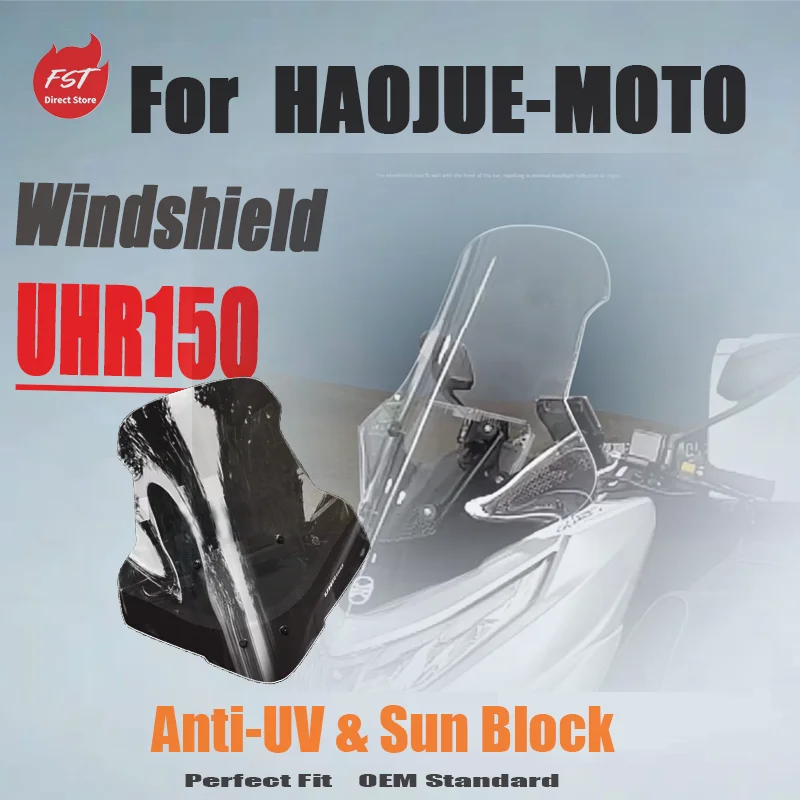 pare-brise-avant-haute-transparence-protection-de-poitrine-deflecteur-vent-et-pluie-ajustement-parfait-pour-haojue-uhr150