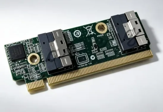 High-speed SFF-8654 external lift card, server expansion adapter for 1U server computer hardware