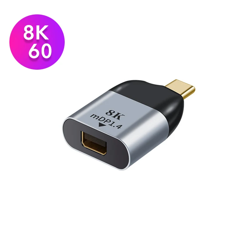 USB 3.1 Typ C auf Mini DP Thunderbolt 4Kx2K 10Gbps Mini Displayport Kabel USB-C Display Port Video Adapter für MacBook Air Pro