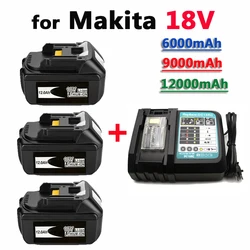 18V for Makita battery+DC1BRC charger rechargeable lithium-ion battery replacement MAKITA BL1880 BL1860 BL1830