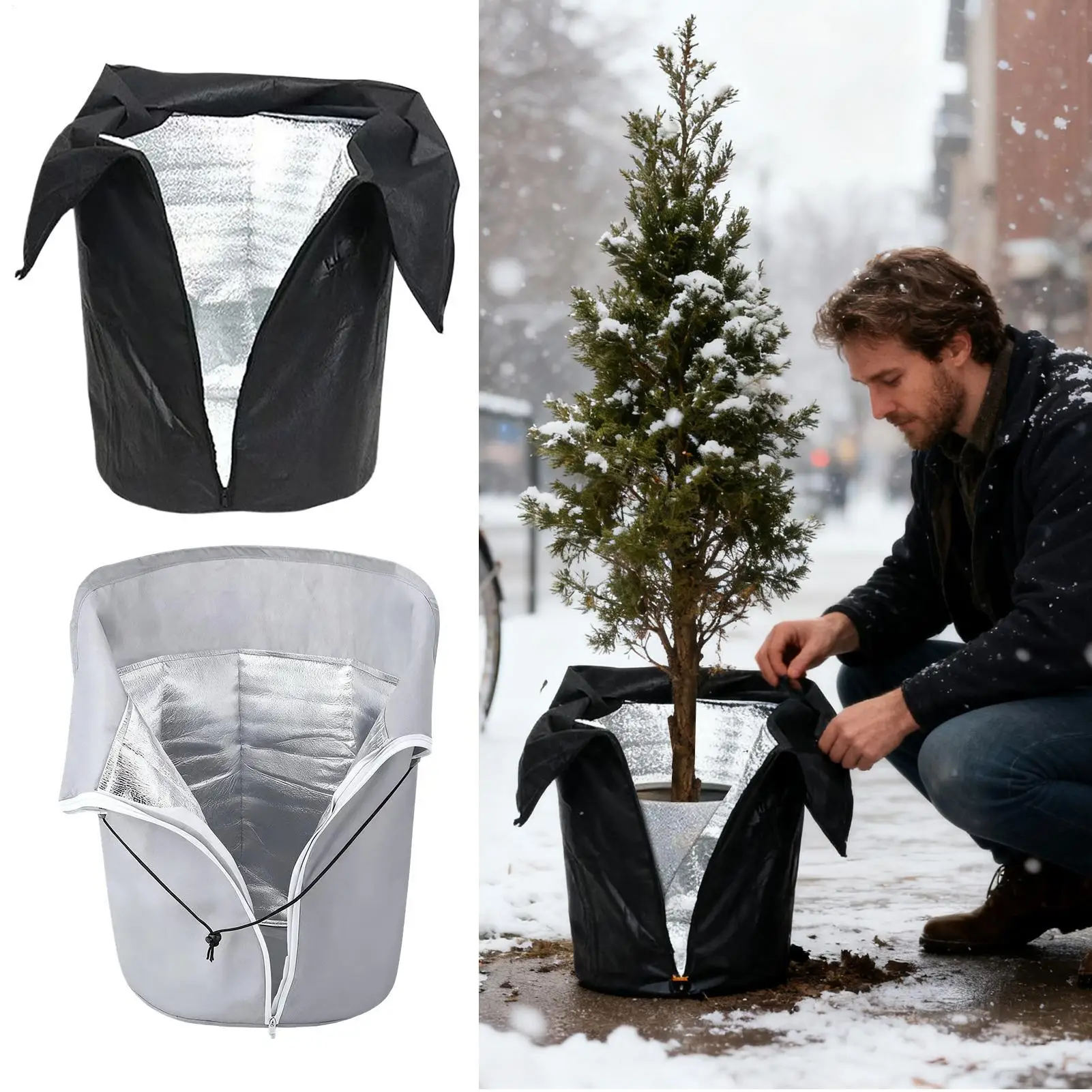 

Plant Frost Cover Reusable Cold Weather Shrub Protector Blankets Frost Protection Covers For Garden Fruit Tree Potted Flowers