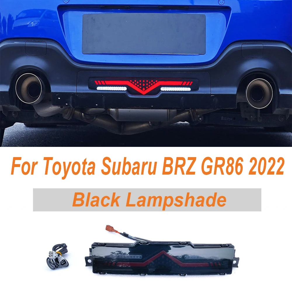 

Для Toyota Subaru BRZ GR86 2021-2024 задние губы навигационные фары бампер бег динамический сигнал отражатель пилот противотуманный тормоз