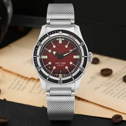 New IPOSE IX&DAO 40mm 5303 Classic Men's GMT Automatic Mechanical Diving Watch Luxury Sapphire Stainless Steel Waterproof 20Bar