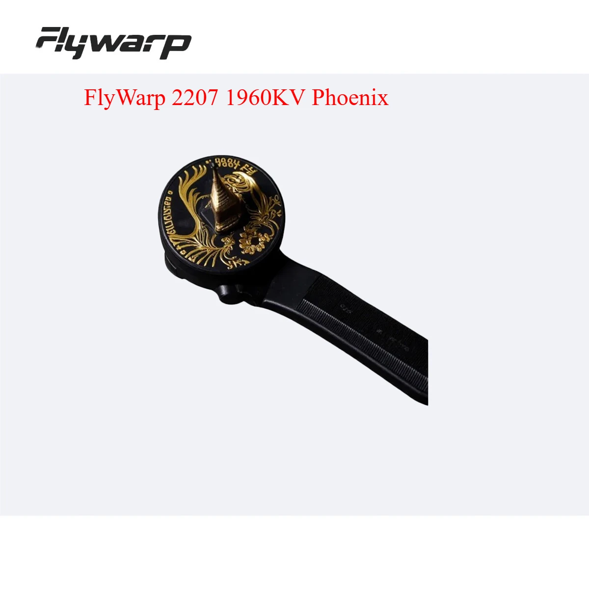 

FlyWarp 2207 1960KV Brushless Motor - 6S Turbo-Cooled for 5 Inch FPV Racing Drones Smooth Freestyle Performance Phoenix Pattern