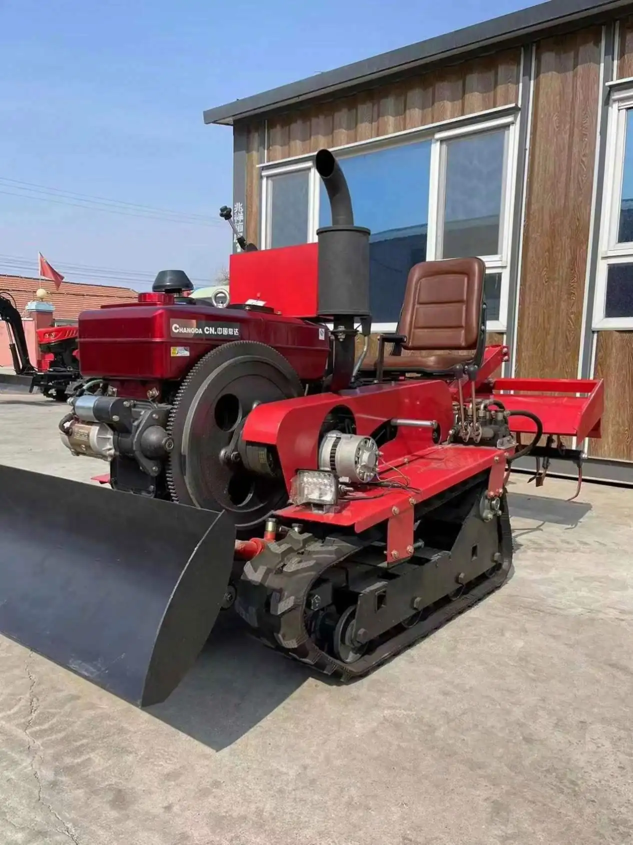 Micro motoculteur rotatif 25Hp35hp, serre de verger, tracteur sur chenilles agricole, offre spéciale