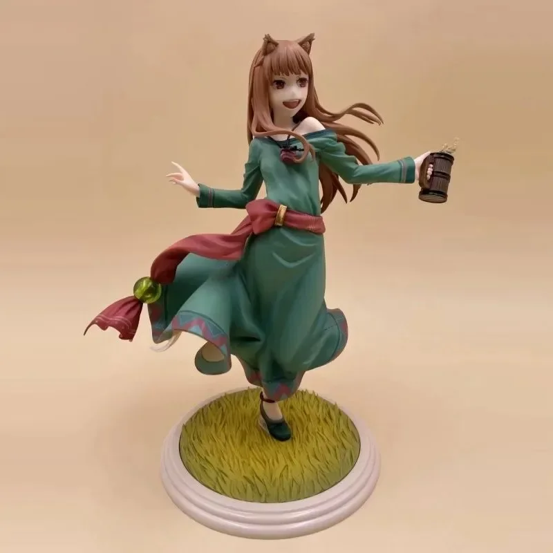 

18cm Spice and Wolf Anime Figues Holo Figure Sexy Girl Statue Kawaii Anime Periphery PVC Model Doll Collection for Kid Gift Toys