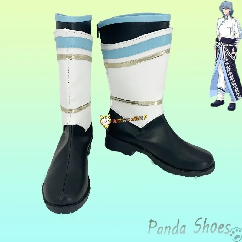 Promise of Wizard Nero Cosplay Shoes Anime Game Cos Long Boots Comic Nero Cosplay Costume Prop Shoes for Con Halloween Party