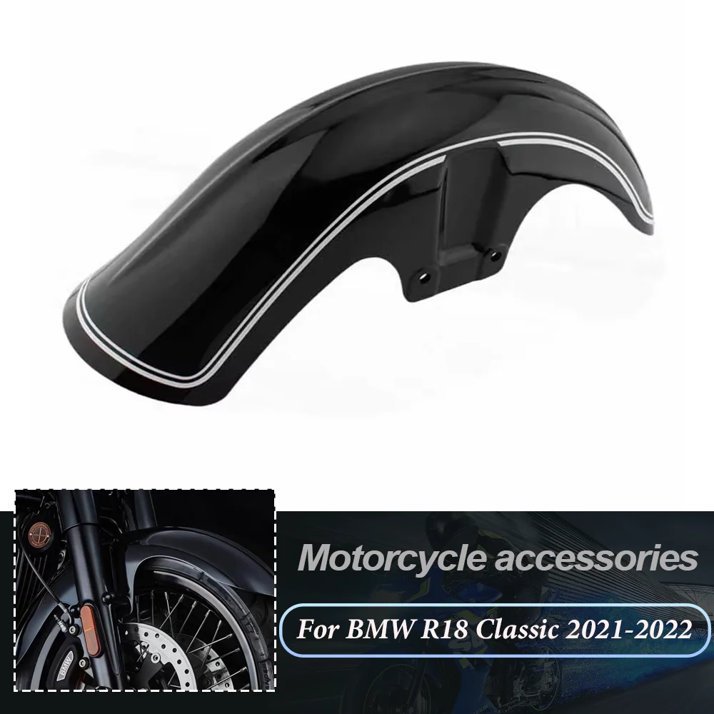 For BMW R18 R 18 Classic 2020 2021 2022 Motorbike Front Wheel Hugger Fender Mudguard Mud Splash Guard Fairing