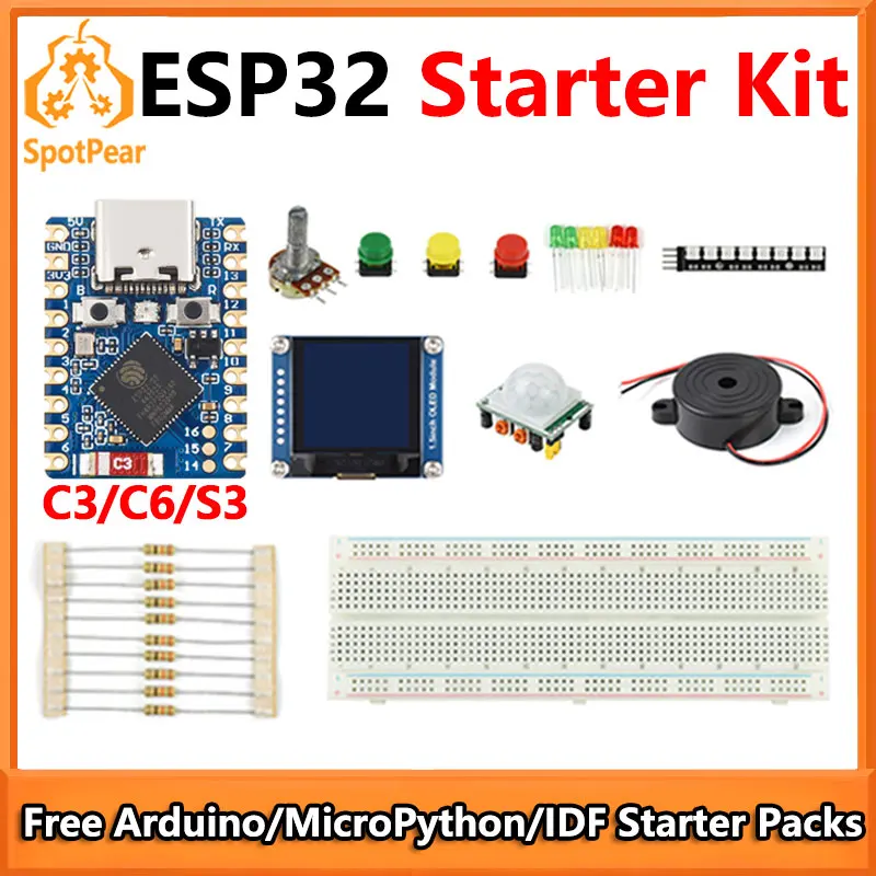 kit-de-aprendizado-esp32-s3-c6-c3-zero-para-iniciantes-kit-escolar-diy-arduino-micropython-esp-idf