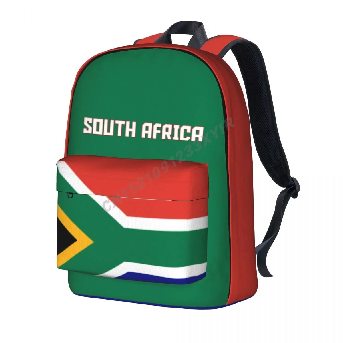 Unisex Backpack South Africa African Flag Stitch Schoolbag Messenger Bag Case Laptop Travel Bag Mochila Gift