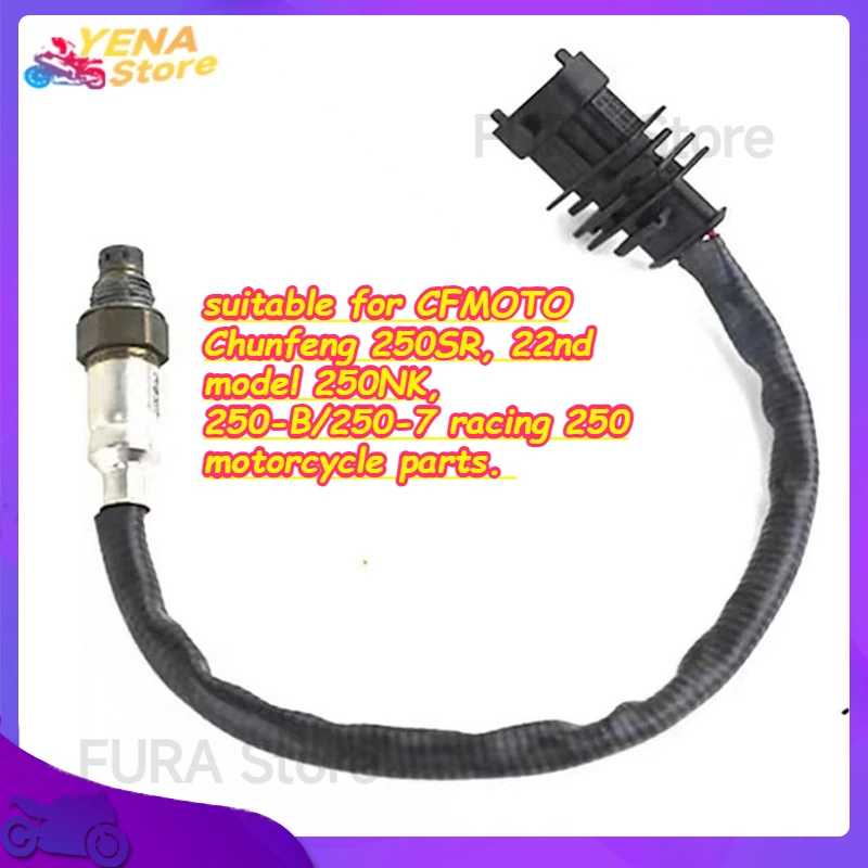 

Oxygen sensor probe O2 is suitable for CFMOTO Chunfeng 250SR, 22nd model 250NK, 250-B/250-7 racing 250 motorcycle parts.