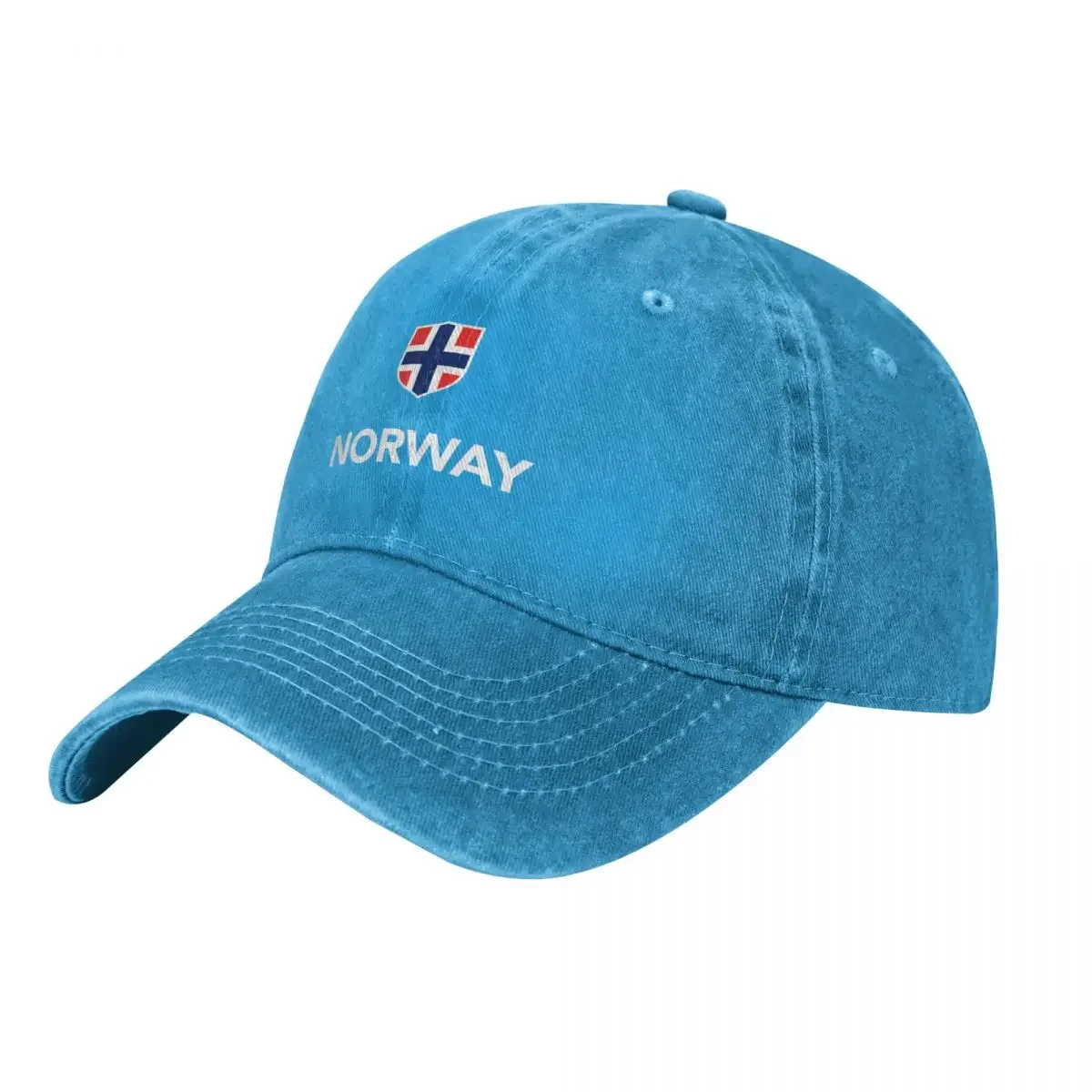 Norway Norwegian Flag Baseball Cap Designer Hat Snap Back Hat cute Fashion Beach Men's Caps Women's