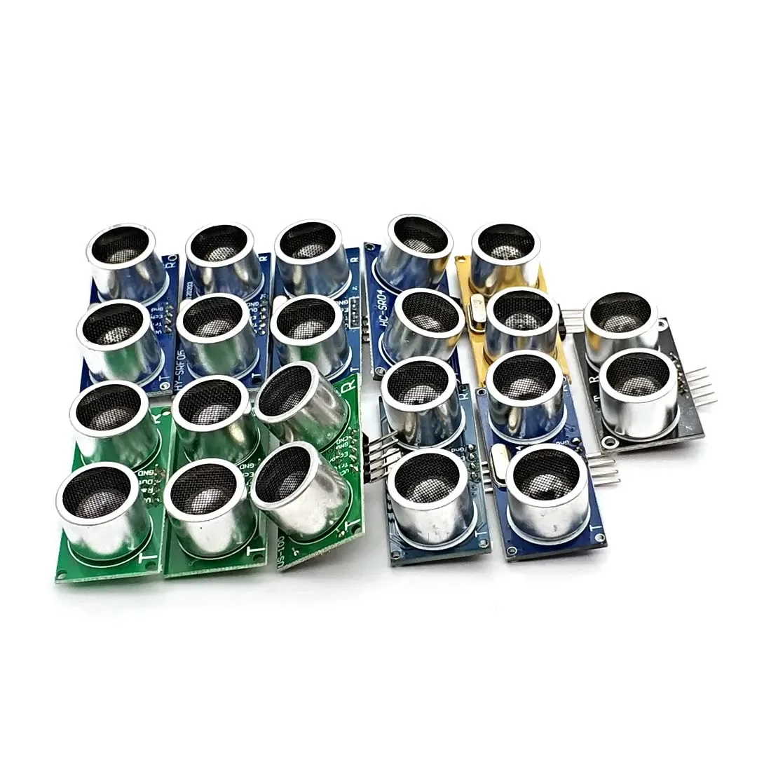 HY-SRF05 HC-SR04 HC-SR04 3-5V US-100 HC-SR04P US-015 US-016 HC-SR04 + US-026 IOE-SR05 RCWL-1601 وحدة بالموجات فوق الصوتية