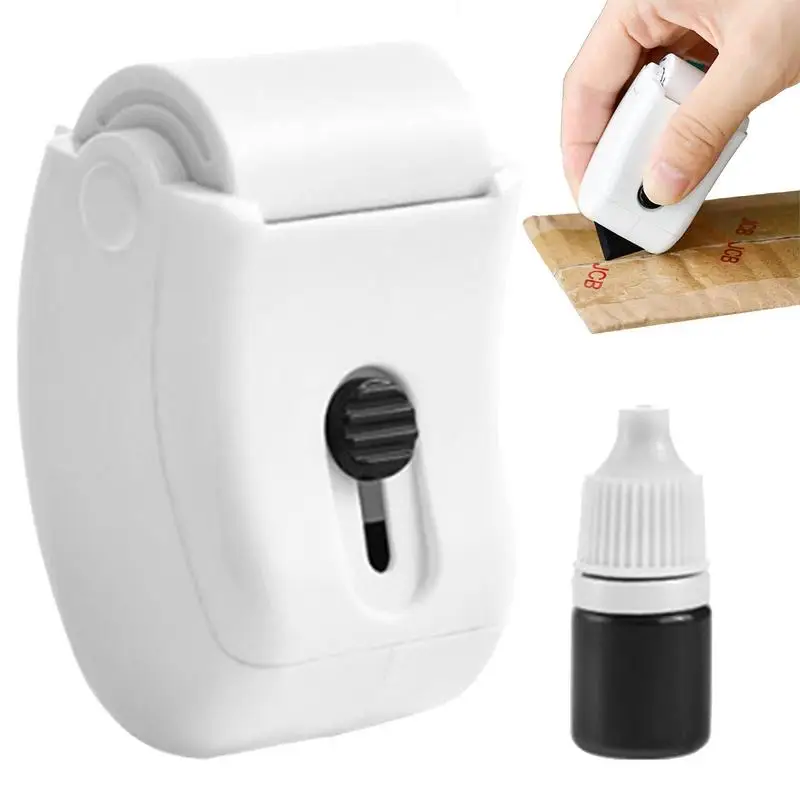 Ink Roller for Privacy Protection, Stamp for Identity Protection, Confidential and Address Blocker, Envelops Waybill
