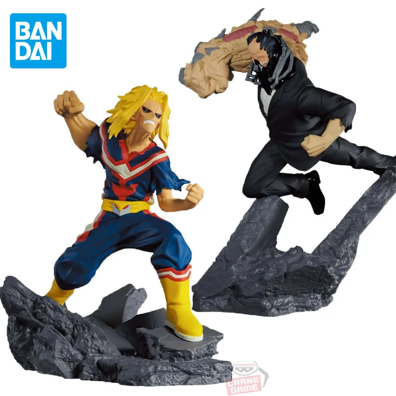 Bandai Original My Hero Academia Anime Figure Combination Battle All Might Action Figure Toys for Boys Girls Kids Birthday Gifts