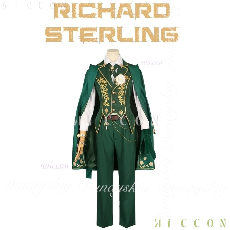 Identity V Game Richard Sterling Косплей со скидкой Art Merchants, полный комплект одежды The Knight One Of Survivors Косплей Костюм