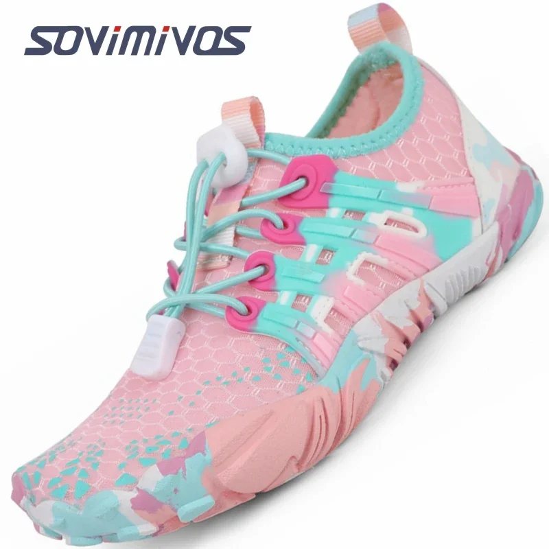 Buty boso mężczyźni kobiety sporty wodne Outdoor Beach para buty do wody pływanie szybkoschnący trening sportowy siłownia obuwie do biegania