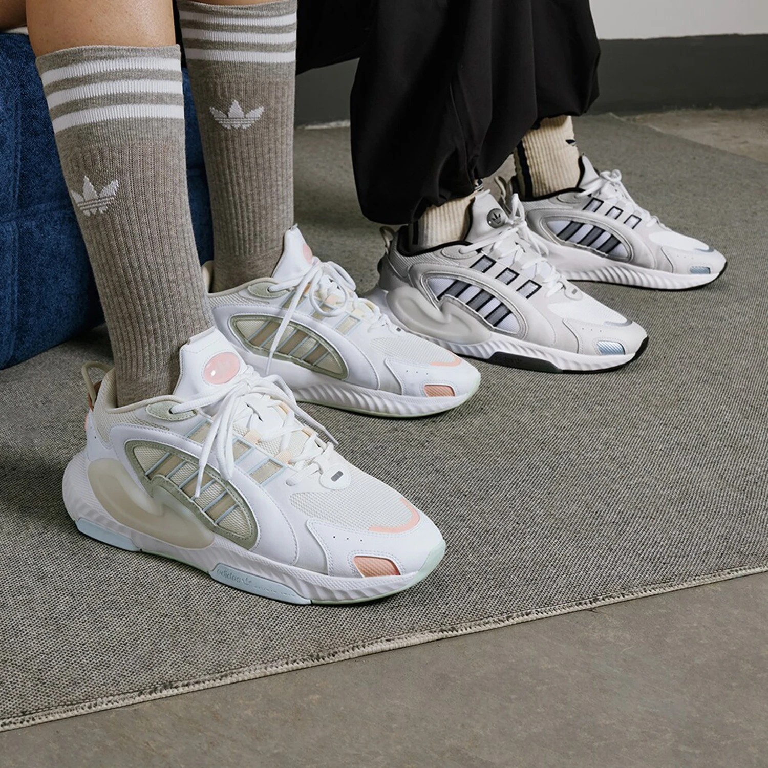 

Adidas Originals Trefoil Унисекс Спортивная повседневная обувь в стиле ретро JI4349