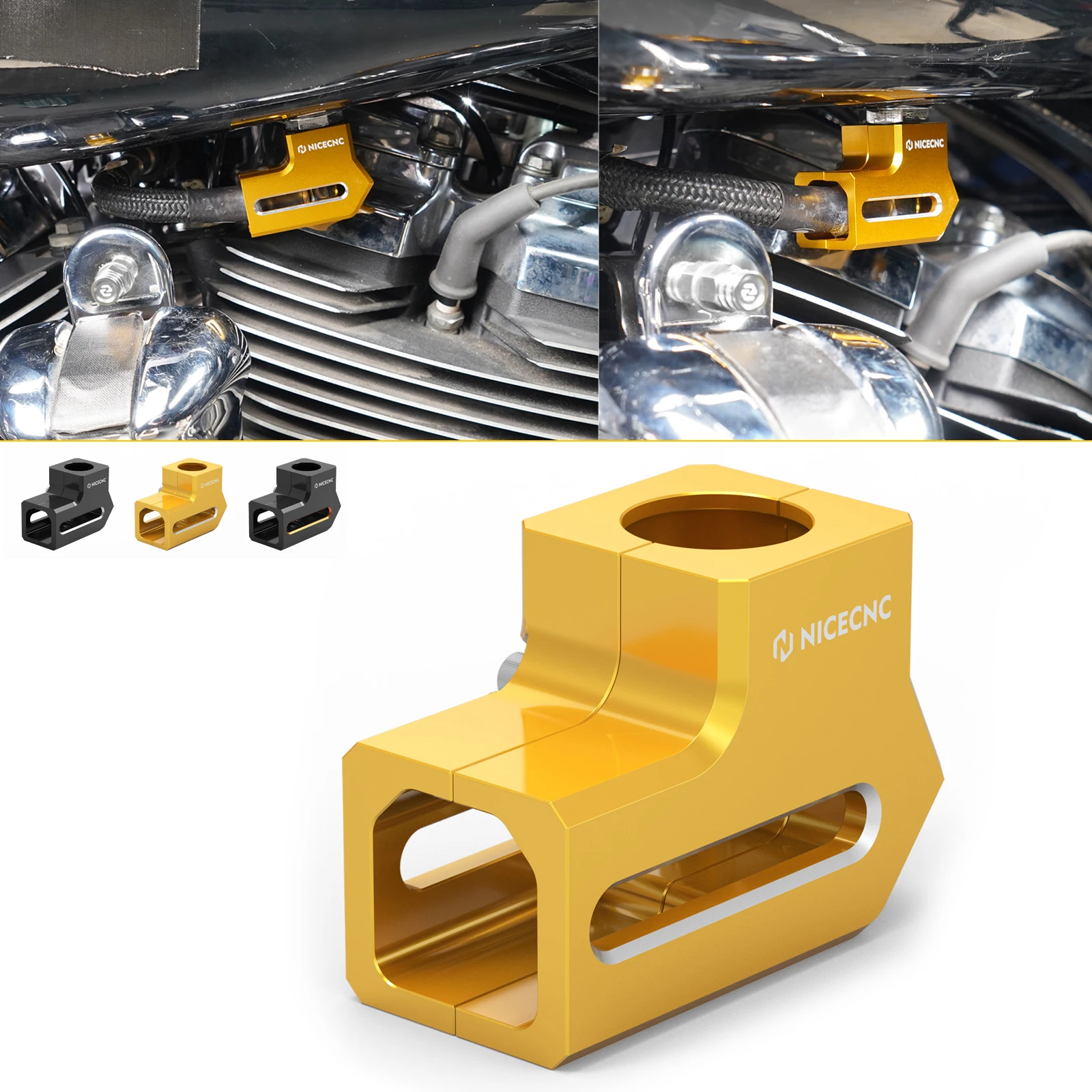 Motorcycle Fuel Hose Line Fitting Guard Cover for Harley Road Glide Special 2017-23 Road Glide Limited 20-24 Road Glide ST 22-23