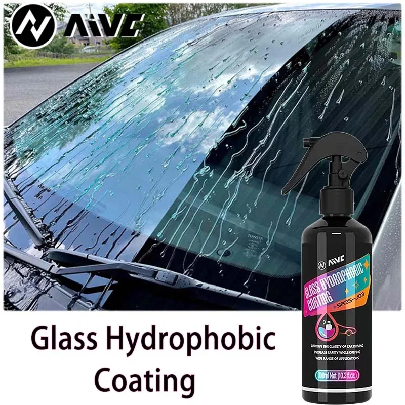 Car Glass Hydrophobic Nano Coating AIVC Windshield Waterproof Spray Protector Clear View Liquid Ceramic Car Detail Accessories