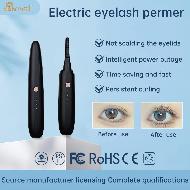 Flash beauty electric Sunflower eyelash curler lasting curling electric eyelash curler small portable charging model