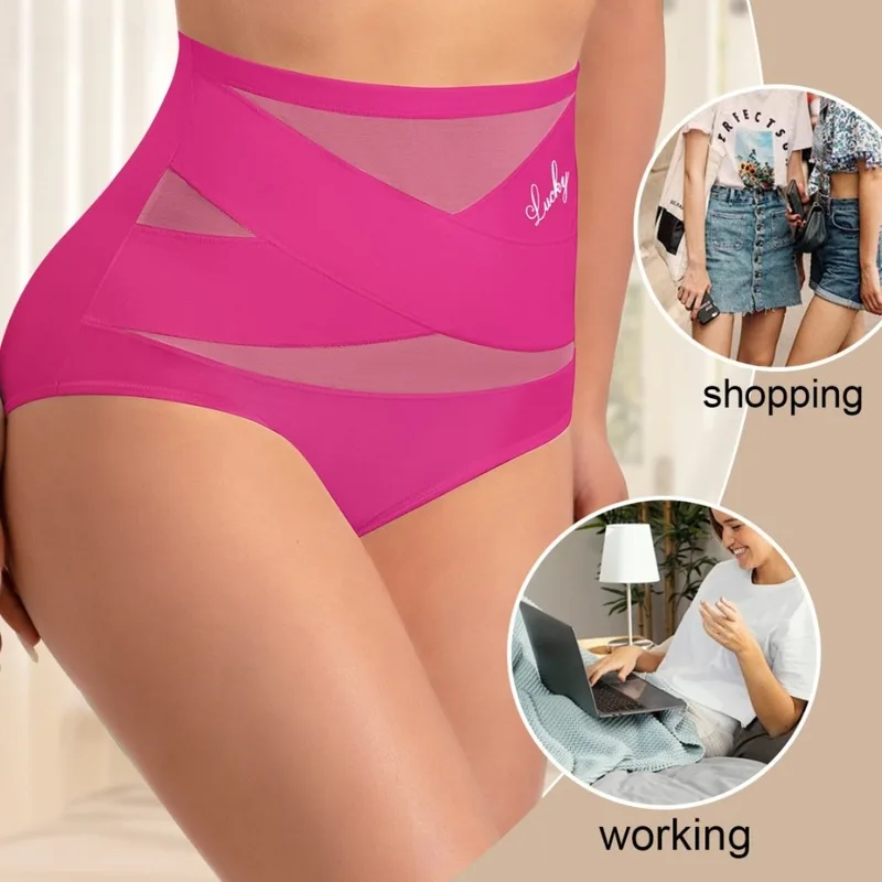 High Waist Tummy Control Shapewear for Women Plus Size Butt Lifting Body Shaper Underwear image 2