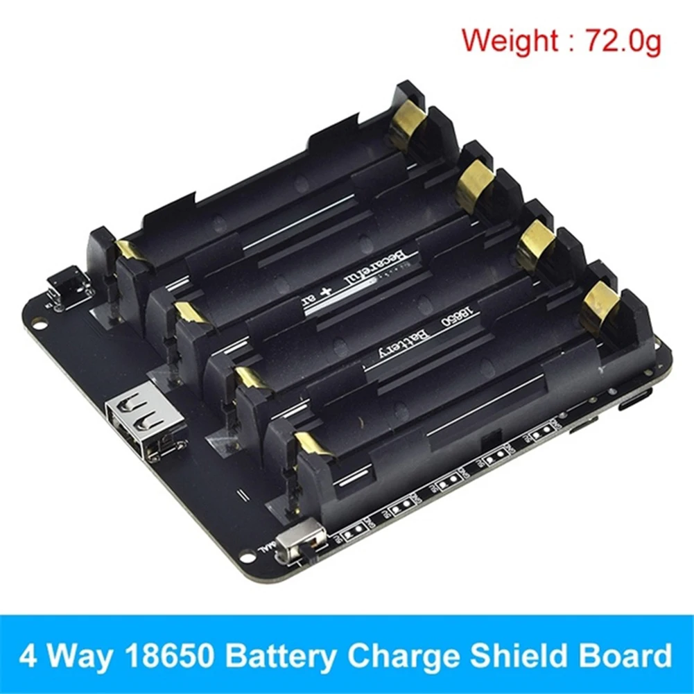 18650 Battery Holder Two Voltage Lithium Battery Shield Module Micro USB Mobile Power Expansion Board for Raspberry Pi