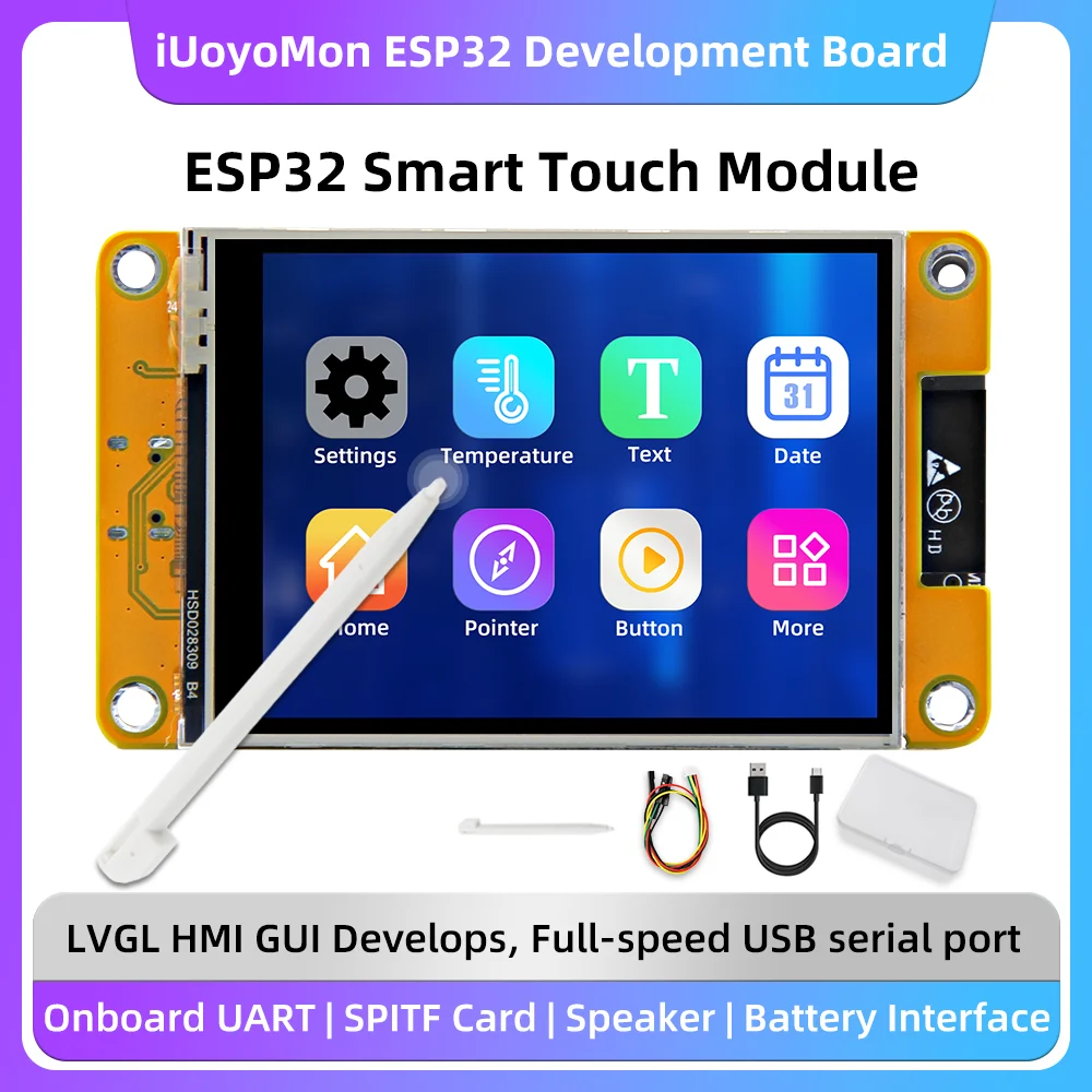 ESP 32 Arduino LEVEL Wifi Bluetooth Development Board 2.8'' 240*320 Smart Display Screen 2.8inch LCD TFT Module With Touch