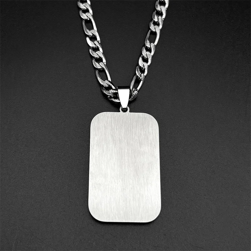 Islam Religious Muslim Rhinestones Pendant Necklace for Women Men Stainless Steel Gold Color Arabic Quran Medal Chain Jewelry view 4