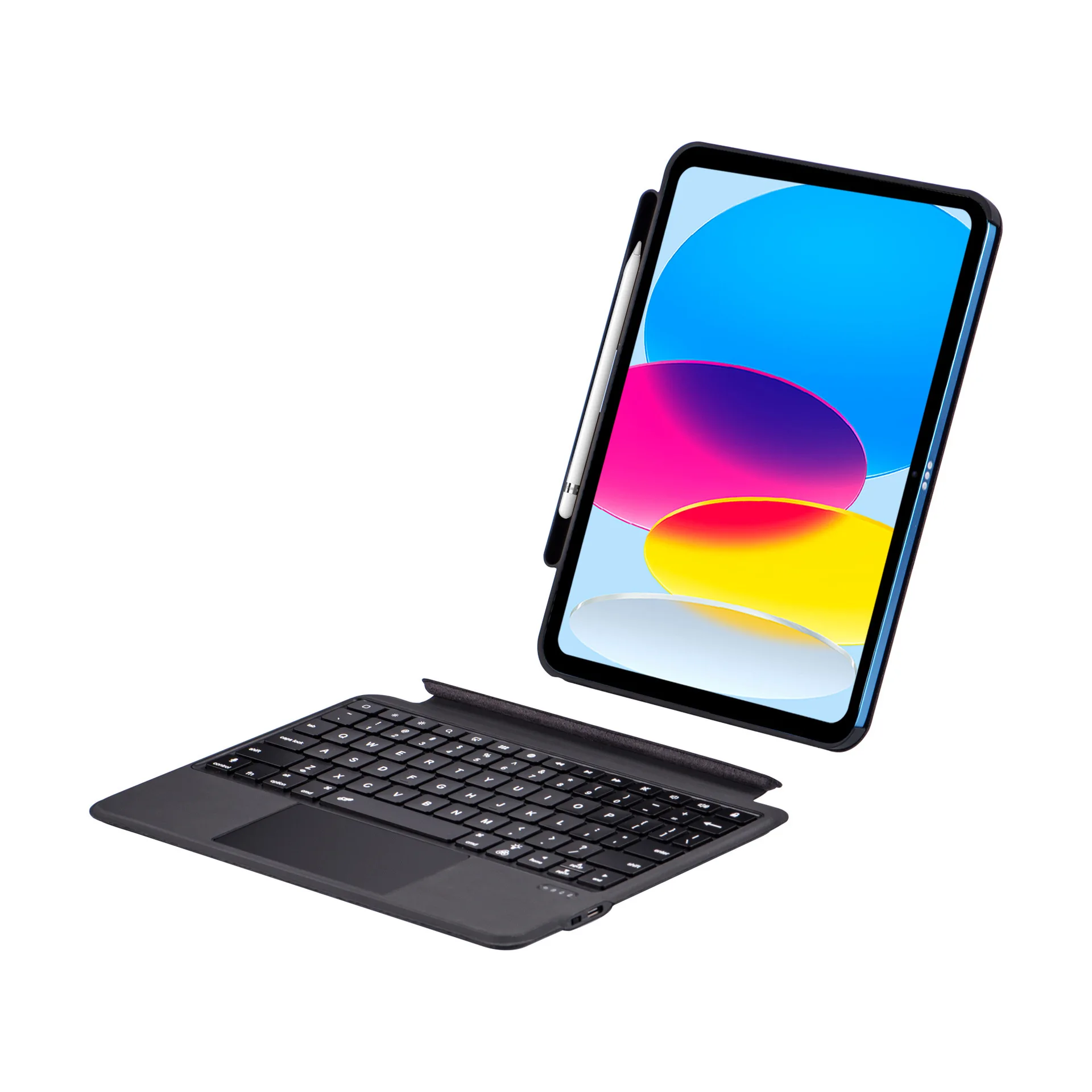 Imagem -05 - Magic Magnetic Trackpad Keyboard Case para Ipad Capa Ultra-fina Teclado Bluetooth Árabe Coreano Espanhol 10.9 Gen