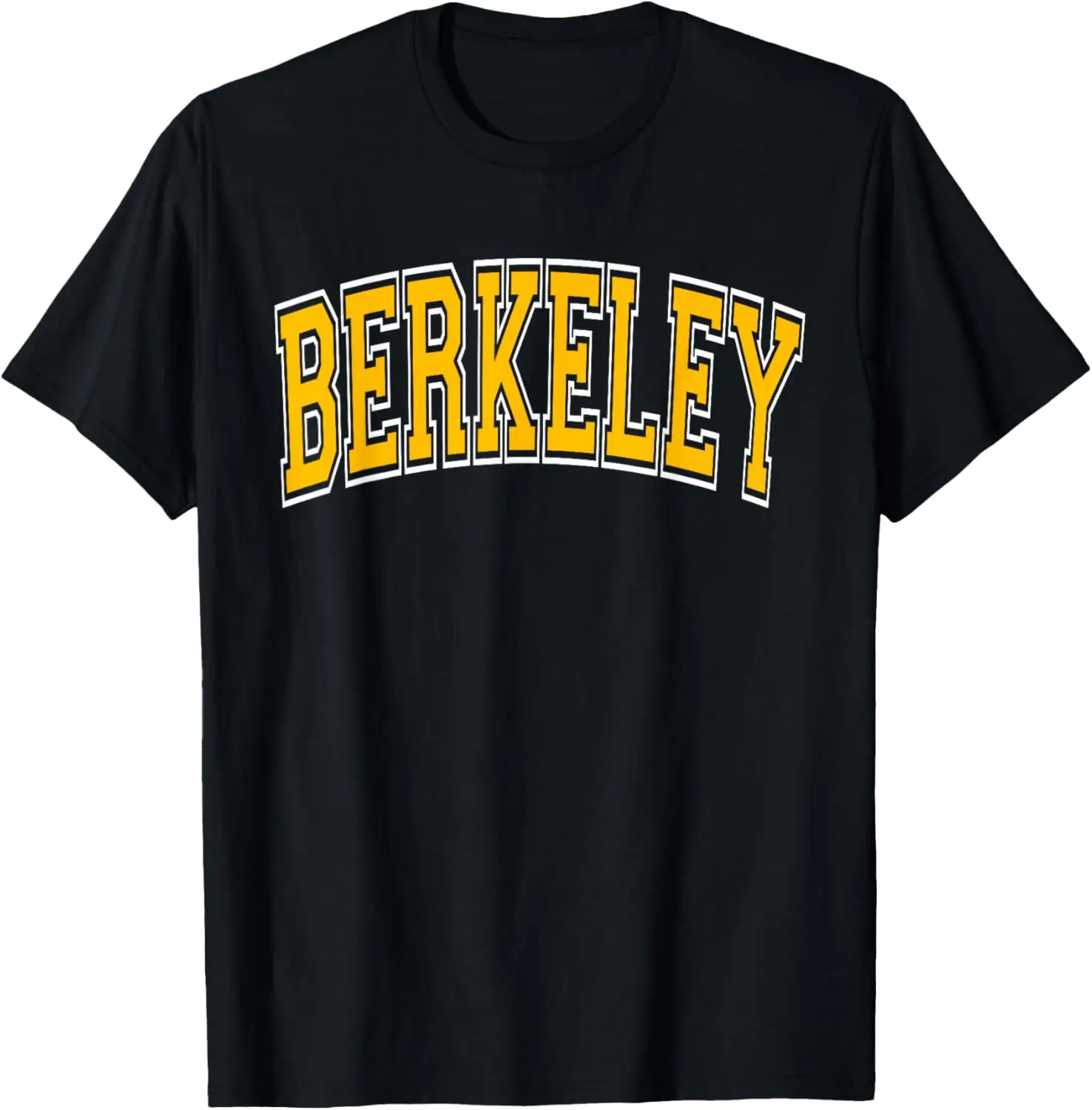 Berkeley Arched Amber Text T-Shirt